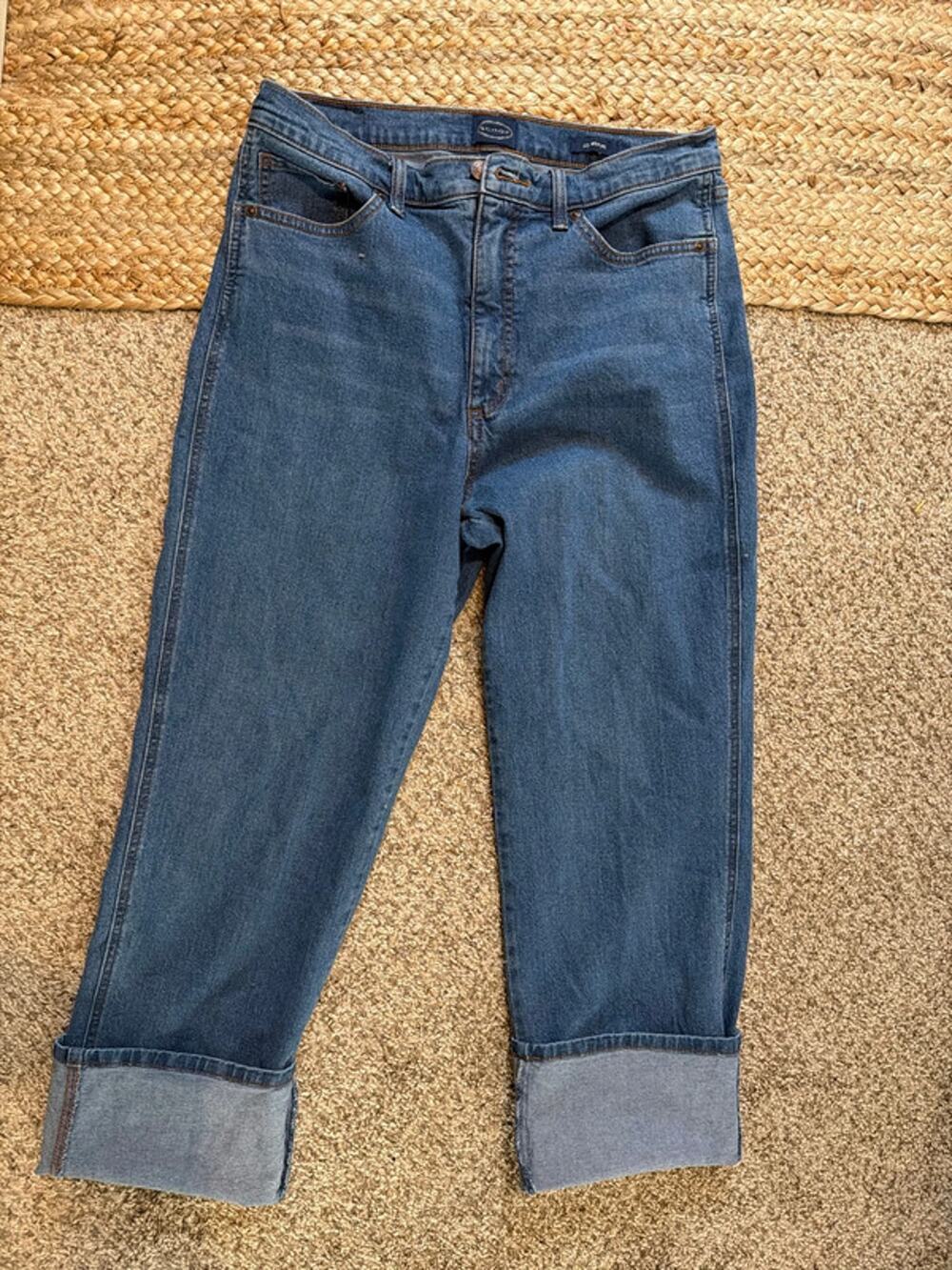 Scoop stove pipe denim jeans, 12 EUC 3066